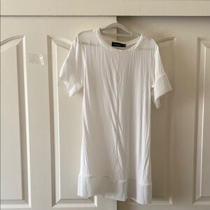 MINKPINK White Short Sleeve Dress